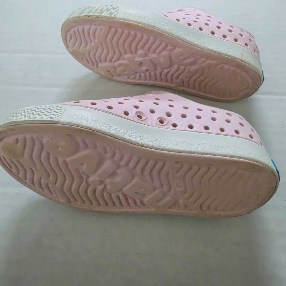 Native Jefferson Sneakers‎ Slip On Shoes Size C8 Lightweight Washable Pink